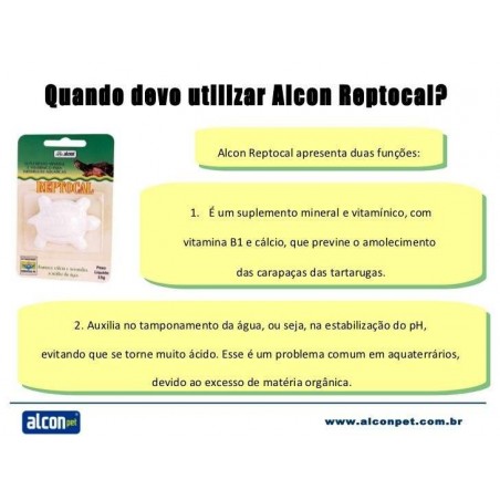 ReptoCal Tartarugas - Cálcio para tartarugas