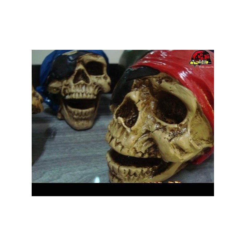 Crânio Caveira Pirata