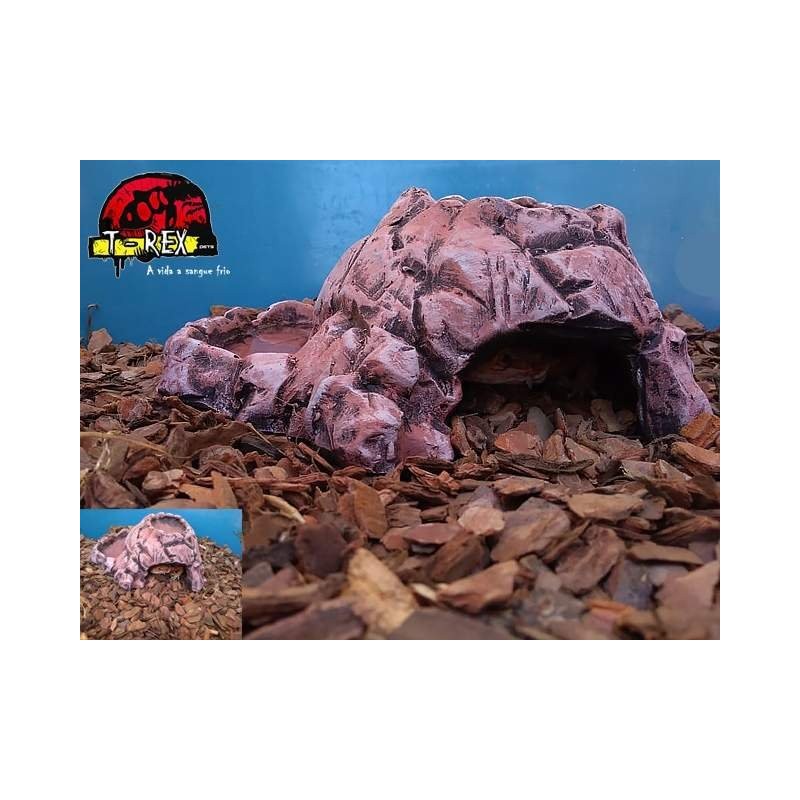 Toca pequena para Répteis TP-01 Terrário | Corn Snake