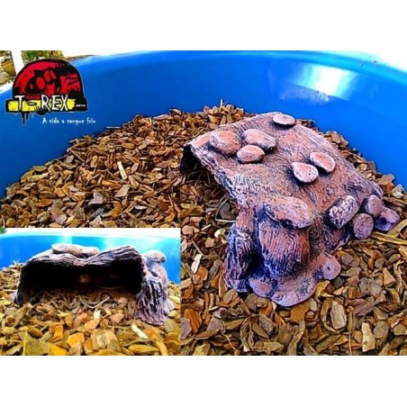 Toca Média para Répteis TM-01 Terrário | Pogona | Gecko