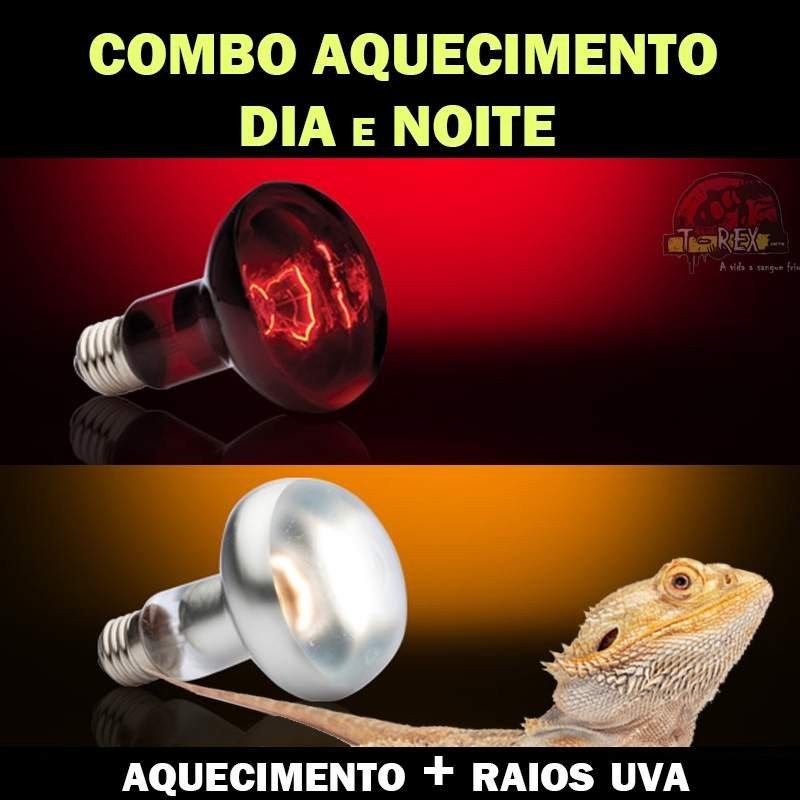 Lampada aquecimento calor repteis Lampada aquecimento calor repteis