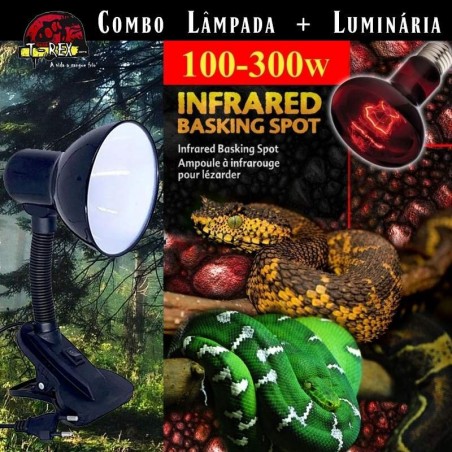 Lâmpada de Aquecimento para Répteis