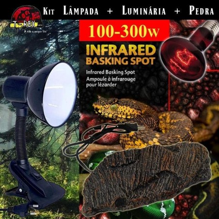 lampada para reptil