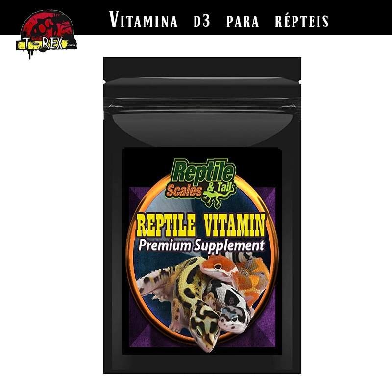 Vitamina calcioD3 para Répteis