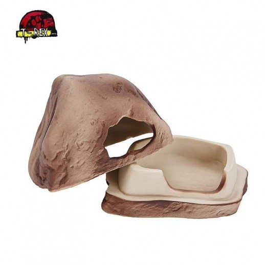 toca umida para répteis