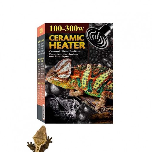 Lâmpada de Cerâmica Crested Gecko