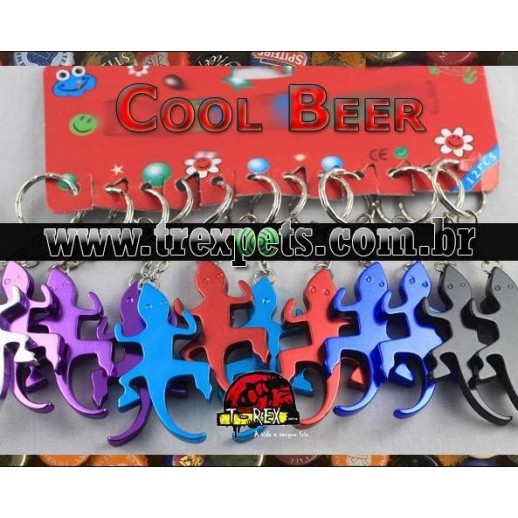 Chaveiro Gecko CoolBeer