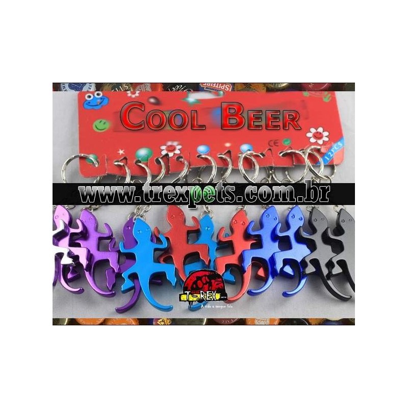 Chaveiro Gecko CoolBeer