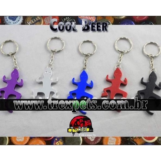 Chaveiro Gecko CoolBeer